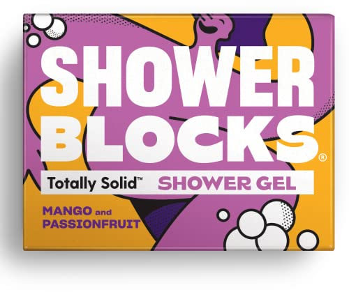 Shower Blocks - Mango & Passionfruit Solid Shower Gel, 100 g