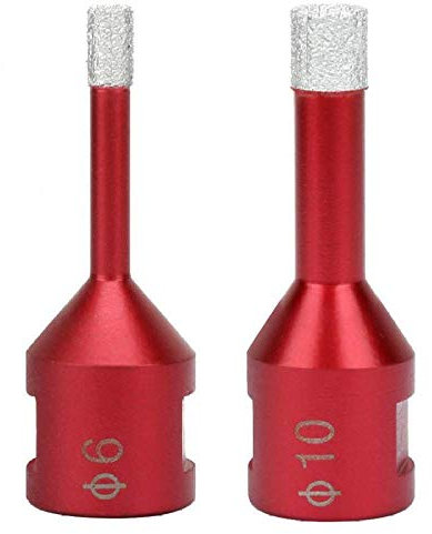 1 pièces 6mm/10mm diamant brasé sous vide carotte de forage scie cloche en céramique granit marbre forets à bois ouvre-trou, 6mm