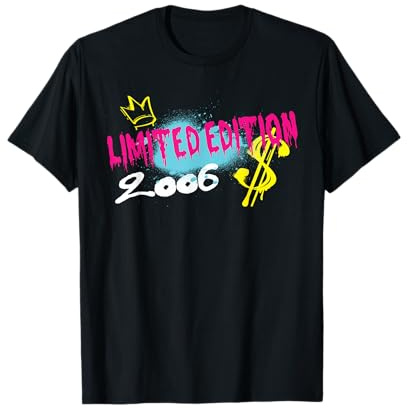 Édition limitée 2006 Anniversaire 2006 Né 2006 Vintage T-Shirt