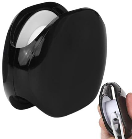 Avvolgicavo per auricolari, Organizzatore automatico per cavo riavvolgicavo, Dispositivo di archiviazione digitale portatile leggero per cavi, avvolgicavo compatti per cavo USB