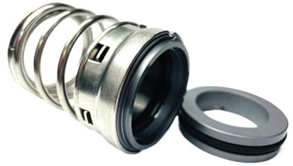 CAYUND T1-1 7/8 T1-1.875 Elastomer-Balg-Gleitringdichtungen Typ 1 Wellengröße 1 7/8 Zoll mit W-Sitz for Wasserpumpe(TC-SIC-VIT)
