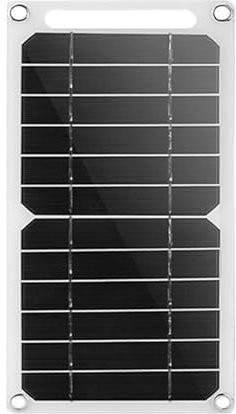 Panneau Solaire 5 V | Chargeur USB Solaire Compact 5V 6W,Rechargeurs de Batterie Pliables et Imperméables pour Équipements de Camping, Lanternes, Pompes à Eau et Activités en