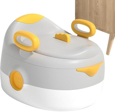 Duqulle Inodoro para niños con cojín de asiento para niñas de 1 a 6 años, guardería, baño, viajes