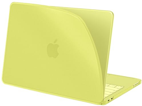BlueSwan para Funda MacBook Neo 2026 A3404 Flexible Cítrico Mate | Carcasa PP Materiales,Chip A18 Pro,Compatible con MacBook Neo 13,Antirrotura Antihuellas Protective Case