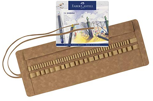 Faber-Castell 180010 - Stifterolle Art & Graphic (24er Set, Farbstifte)