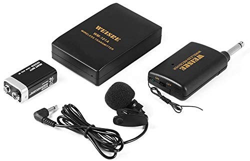 DOBO Microfono Wireless radiomicrofono Senza Fili Professionale VHF Ricevitore WM-101A Mic Audio Spettacolo Classe conferenze