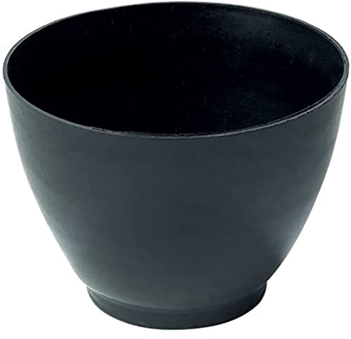 NESPOLI Bol à plâtre en caoutchouc, 210850 Noir