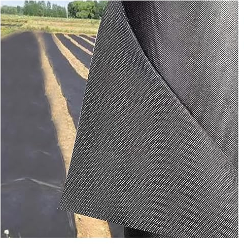 Unkrautgewebe Gartenvlies Erhöhter Garten Bodendecker Unkrautbarriere, Strapazierfähig Gefaltet Garten Unkraut Landscape Fabric, Für DriveWay SideWalk Gehweg Hof ( Size : WxL 0.8x500m/2.6x1640ft )