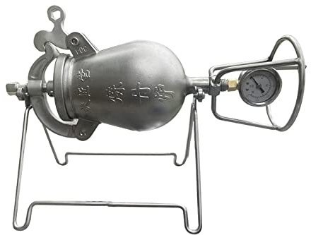 Hand Popcorn Machine,720ML Chinese Traditional Retro Popcorn Maker Decoration Mini Vintage Popcorn Machine