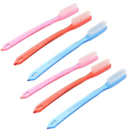 minkissy Stk Zahnbürste für Erwachsene plastiktisch plastic Zahnbürste hart Du Erwachsener Zahnseide Reise Superharte erwachsene, die reinigen