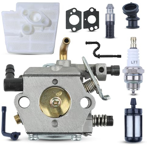 Carburateur pour Stihl 024 026 Tronçonneuse MS 240 MS 260, ADEFOL Pièces de Rechange Accessoire Moteur Numéro de Pièce OEM WT-194 Kit de Réparation de Carburateur