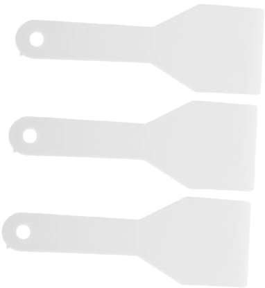 PRETYZOOM Gefrierschrankschaber Kunststoff Eiskratzer 3 Stück Ergonomisch Für Kühlschrank Und Küche Glatte Kanten Handschonend Für Restaurant Und Haushalt