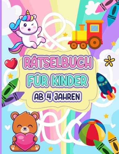 Rätselbuch für Kinder ab 4 Jahren