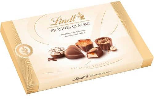 Lindt Schokolade | Classic Pralinés, 125g Schachtel, Pralinen Geschenk
