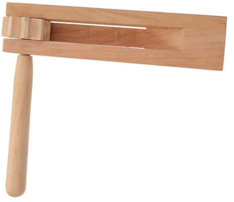 Beaupretty Fidget Toys for Boys and Girls Sound Toys Traditional Matraca Music Wooden Ratchet Noise Makers for Month Old Boy Girl