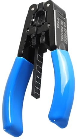 SOPOTUTU Alicate Crimpador Multifuncional para Cables con Diseño Ergonómico y Precisa Pelacables para Electricistas con de Alta Elasticidad y Bloqueo de Seguridad para Trabajos Eléctricos