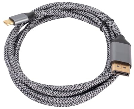 USB C To Displayport 1.4 Extension Cable Male To Male Cord 8K@60Hz Bidirectional Transmission DisplayPort To USB C Adapter