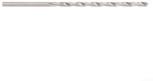 Volakebeing For 3-Piece Extra-Long Wood Drill Bit Set 6 mm, 8 mm, 10 mm x 300 mm For HSS Spiral Drills for Deep Hole Drilling in Softwood, Hardwood, Plywood, Chipboard