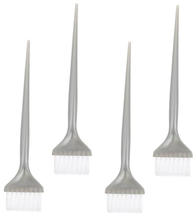 ULTECHNOVO Juego de 4 Brochas para Tinte de Cabello Cerdas Suaves Aplicadores Profesionales para Peluquería y Uso Doméstico Herramientas de Peluquería Reutilizables y Fáciles de Limpiar