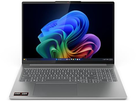 Lenovo IdeaPad Pro 5 16AKP10 Copilot+ PC AMD Ryzen AI 7 350 Computer portatile 40,6 cm [16] 2.8K 32 GB LPDDR5x-SDRAM 1 TB SSD Wi-Fi 7 [802.11be] Inglese Grigio (Lenovo) - Versione UK