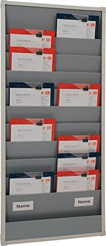 EIC HNER Agenda d'atelier 2 rangées H 1282 x l 554 x P 76 mm Gris