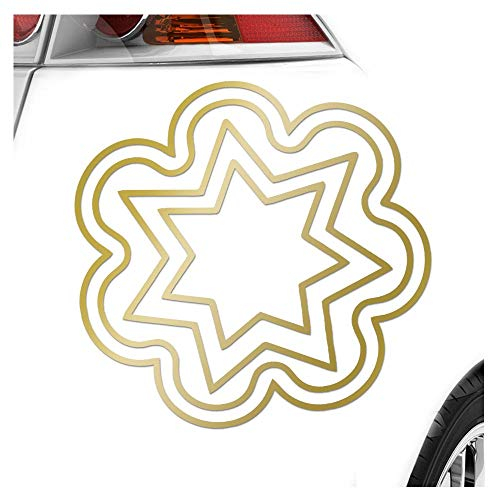 Kiwistar - Autoaufkleber - solavana - SOL'A'VANA Heckscheibe Auto Aufkleber wetterfest für Kfz LKW Mofa Truck - Sticker außen selbstklebend Tuning Zubehör für Fenster Fahrzeug Scheibe