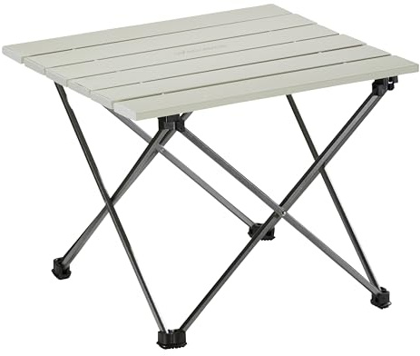 GRAND CANYON Campingtisch Tucket MINI Campingtisch – Leichter Faltbarer Aluminiumtisch mit Tragetasche für Camping und Outdoor White, Einheitsgrösse