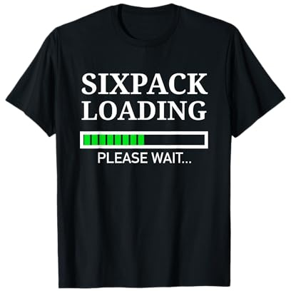 Sixpack loading lustiger Fitness Gym Workout Motivation T-Shirt