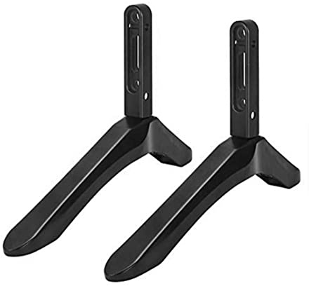 Hagsnec TV in acciaio per piedistallo LCD Schermo Stand Home Universale Monitor Riser per 32 a 65 pollici