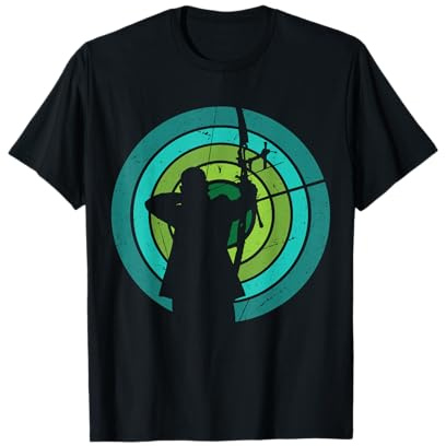 Bogenschießen Bogensport Kinder Jungs Männer Bogenschütze T-Shirt