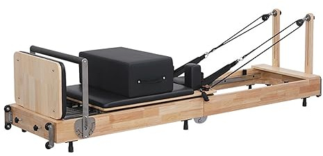 XXLI Faltbare Pilates Holz-Reformer Maschine, Home- und Studio-Ausrüstungen