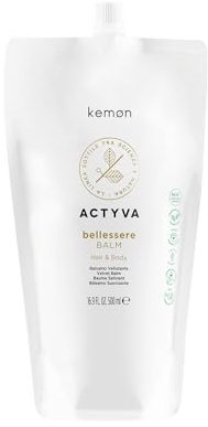Kemon - Actyva Bellessere Balm, Haar- und Körperbalsam mit beruhigender und schützender Wirkung mit Arganölen, Süßmandel- und Leinen-Ölen - 500 ml