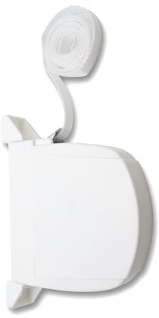 DOJA Barcelona | Avvolgitore Tapparelle a Bandiera | Avvolgitore Tapparella Esterno | Cinghia 14mm | Bianco | Avvolgitore Tapparella | Avvolgitore per cinghia per Tapparella da Esterno