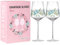 Autsel Weingläser Set 2Er (500 Ml) • Geschenke für Frauen • Kratzfeste Weingläser • Weinglas Personalisiert • Zeitlose Gläser für Weißwein • Personalisierte Geschenke
