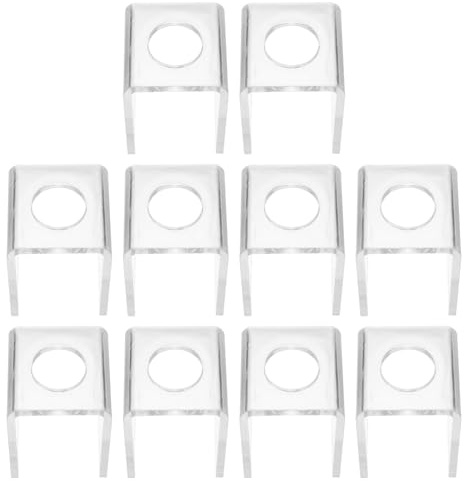SMASOLO 10pcs Diy Lipstick Molds Stand Holder Lip Balm Ring Mould Makeup Storage Rack