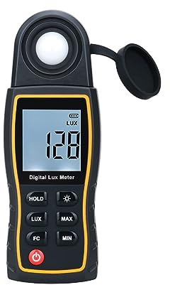 Handheld Light Meter, Digital Luxmeter Lux/FC Meter Light Meter For Photography Luminometer Photometer Hand-held Spectrometer 200000Lux