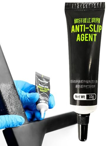 Pasta di Montaggio in Fibra di Carbonio per Bici - Composto Antiscivolo da 10g | Gel di Assemblaggio con Reggisella e Manubrio | Riduce il Rumore su Mountain Bike e Biciclette da Corsa