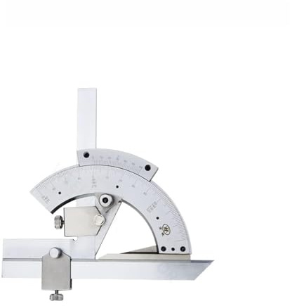 Goniometro, Angolo universale Righello Goniometro Multi Angolo di Misura Righello Strumenti di Carpenteria Angolo Calibro Goniometro Quadrato Righello Angolo Finder(320 Universal)