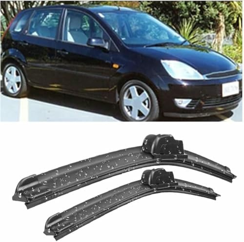 KEHEXIN Scheibenwischerblätter, Scheibenwischerbürsten,für Ford Fiesta 5 Hatchback 2003-2008 Auto-Windschutzscheiben-Reinigungsbürsten