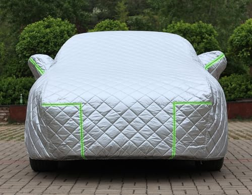 Bache Anti grele Voiture pour Dacia Duster II Phase 2(2021-) sur Mesure,Zip latéral Facile d’Usage, Parfait pour familles habitant en pavillon avec stationnement extérieur