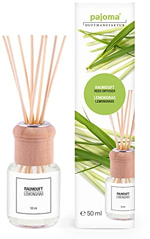 pajoma Raumduft Lemongras, 1er Pack (1 x 50 ml) in Geschenkverpackung