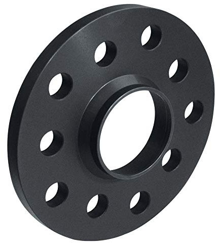 Spurverbreiterung 4x100 20mm schwarz eloxiert SCC, 2x Distanz Scheiben 4x100