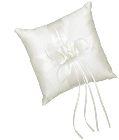 Spitze-perlen-Hochzeit Ringkissen Kissen Bearer Für Strand-Hochzeit