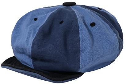 CLAPE Schiebermütze Herren Damen Washed Cotton 8 Panel Baskenmütze | Faltbar,Short Brim,Vintage Newsboy Cap,Gatsby Ivy Cap für Alltag,Freizeit,Reisen