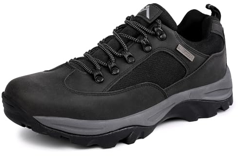 CC-Los Chaussures De Randonnée Imperméables pour Hommes Travail Noir 46