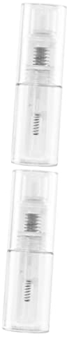 HAPINARY 2st Trockenpulver Flasche Transparente Flasche Talkumpuder Gebläse Kosmetikprobenbehälter Make-up-puder-behälter Behälter Für Pulverdosen Spender Lose Plastik