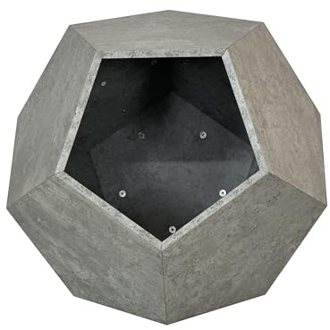 Sidobord för husdjur, katttransportlåda och gömställe, multifunktionellt MDF-bord för katter, sidobord och planteringslåda (cementgrå)