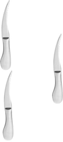 Alipis 3 Pièces Outil pour éplucher Les crevettes Couteau eplucheur de crevette Couteau de décorticage de crevettes Doubler dissolvant Outil d'éplucheur de crevettes Coupe-crevettes