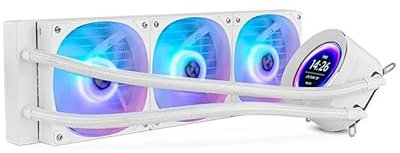 Kit de refrigeración líquida 360mm LCD, Alto Rendimiento, fácil instalación, Ideal para Gaming y overclocking en Sistemas de PC.