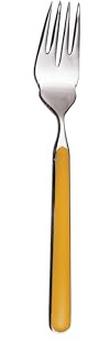 MEPRA, Forchette da Pesce Fantasia, Set di Posate 24 Forchette Acciaio Inox 18/10, Forchetta da Pesce Elegante Cobalto, Posate in Acciaio Inox Resistenti e Lavabili in Lavastoviglie